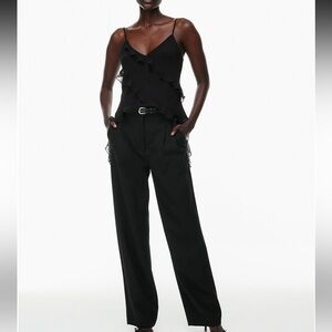 Black Effortless pants from Aritzia size 6